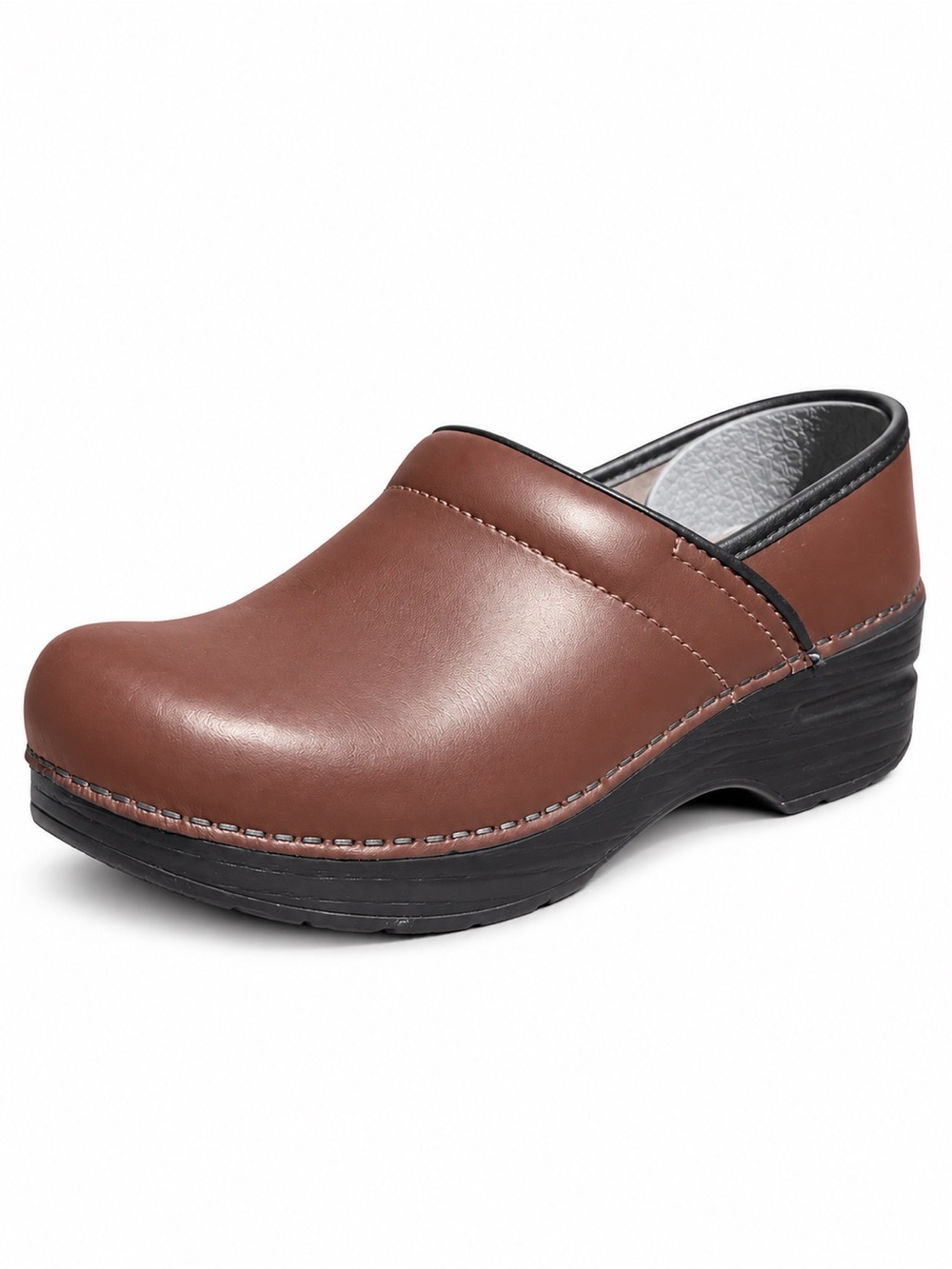 Dansko professional slip on clogs 37 chocolate brown
